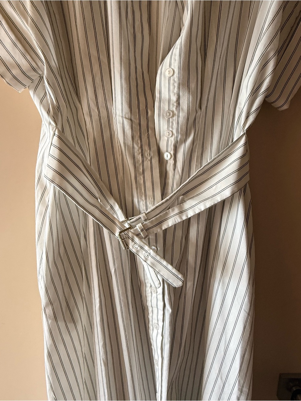 THE TOBIE SHIRT DRESS BY EXQUISE: DOUBLE BUCKLE EDITION - Picture 3 of 4